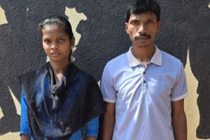 Naxal couple surrendered to Gadchiroli police on October 14