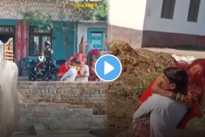 viral video of bride is crying papa papa at the end of her wedding video high voltage drama