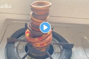 Diwali Jugaad Video how to clean diya in Diwali 2024 kitchen tips in marathi