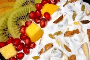 How to make fruit cream recipe for fasting fruit cream recipe in marathi