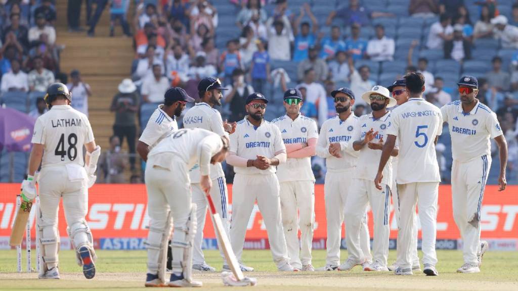 IND vs NZ vs New Zealand 2nd Pune Test Match Updates in Marathi