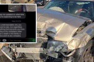 Toxic manager says 'only death is excused' when employee runs late after car accident shocking WhatsApp chat