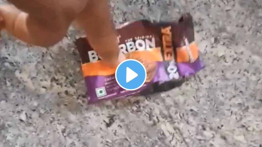 Shocking VIDEO: Father Warns Parents After Finding Iron Wire In Bourbon Biscuit Bought For His Children In Telangana