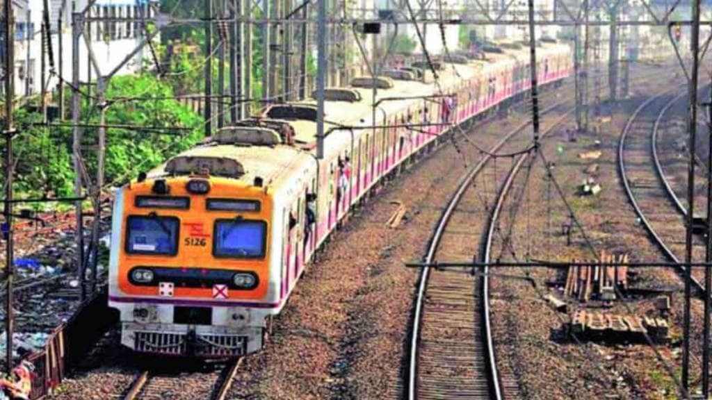 block on Western Railway, Mumbai,