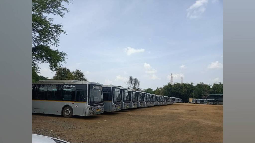 Municipal bus drivers and conductors went on indefinite strike affecting peoples on Navratris first day