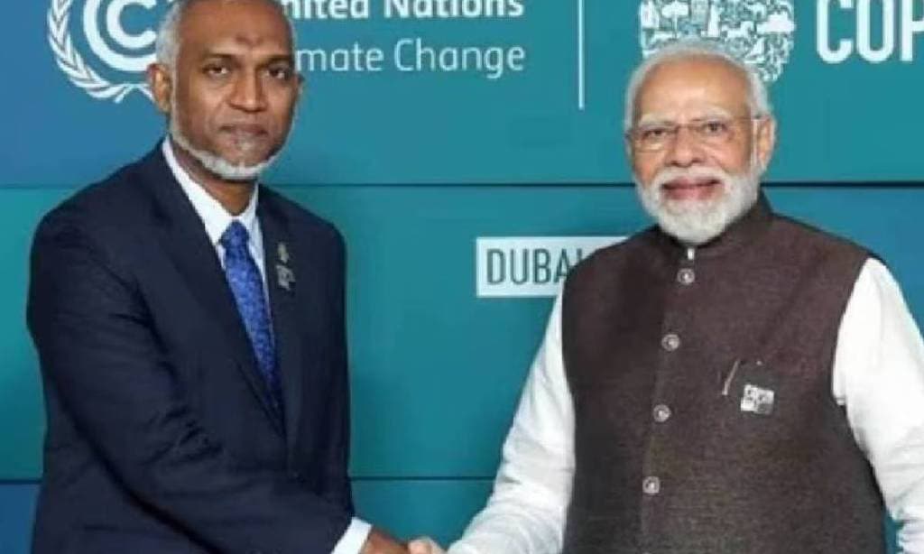 Narendra Modi On Muizzu India Visit