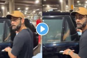 Virat Kohli airport video viral ahead IND vs NZ Series and BGT