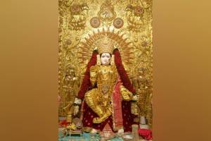 16 kg gold saree, Mahalakshmi Devi Pune,