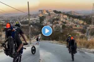 Bike stunt Viral Video