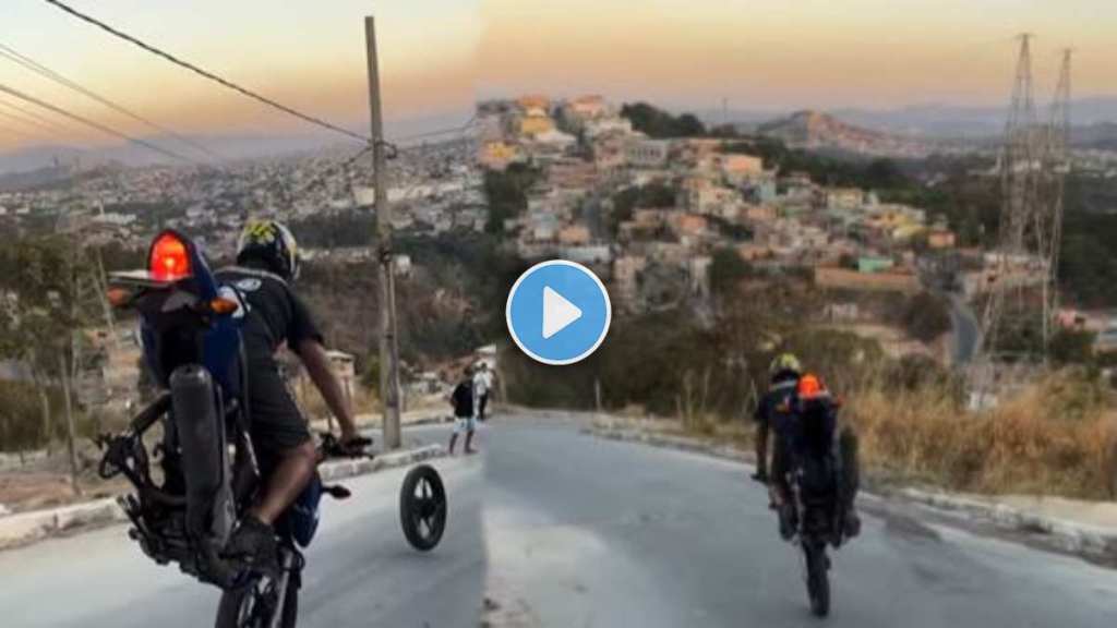 Bike stunt Viral Video