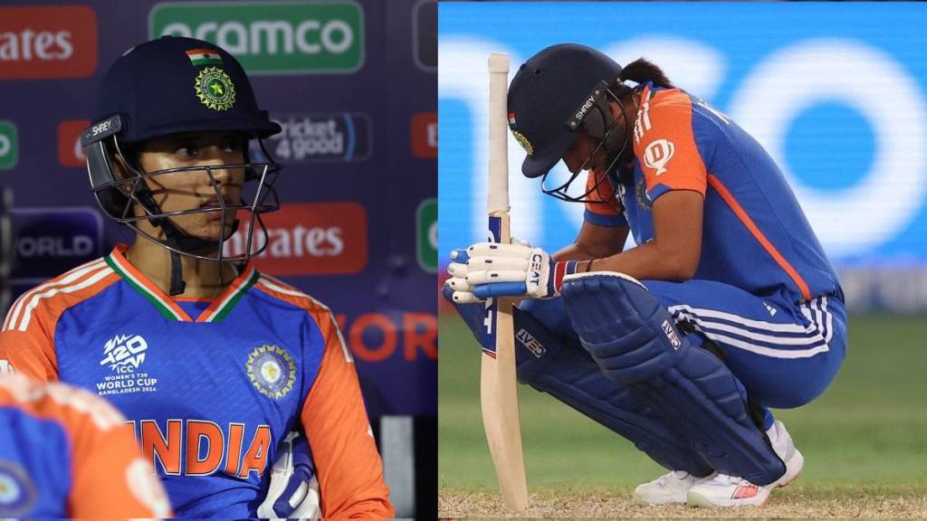 India Women vs Australia Women T20 World Cup 2024 highlights in Marathi