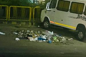 dange chowk garbage