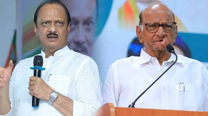 Ajit Pawar Vs Sharad Pawar 