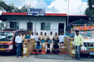 people who stole laptops arrested, warehouse Wagholi laptops, Wagholi,