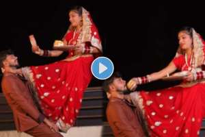 Women Making Karwa Chauth Viral Video