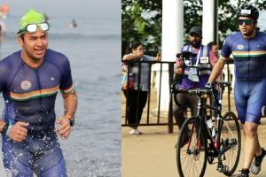 Ironman 70.3 Goa EventTejasvi Surya