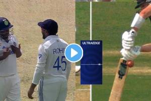 IND vs NZ Sarfaraz Urges Rohit for DRS