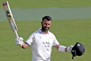 Cheteshwar Pujara broke Brian Lara's record for most first class centuries