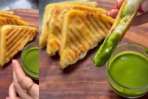 Moong Sandwich Recipe in marathi easy healthy Sandwich Recipe in marathi