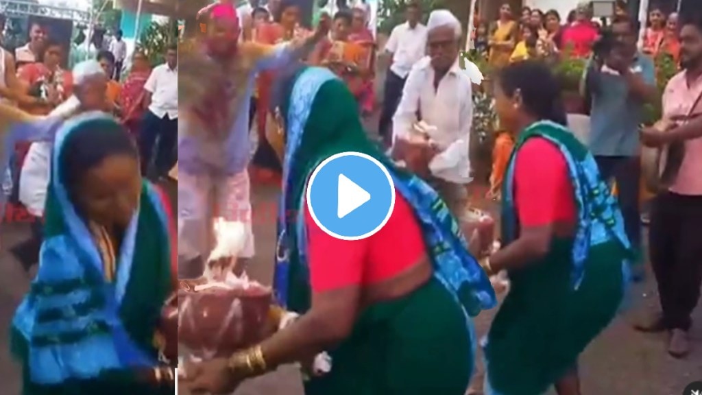 Dance video done by grandparents in kolhapur on marathi song halagi tune is currently going viral on social media