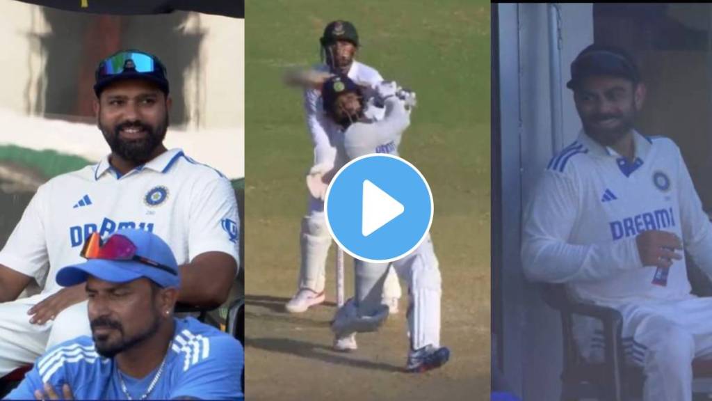 IND vs BAN 2nd Test Akash Deep smashes 2 Sixes video viral