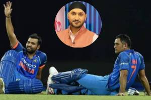 Harbhajan Singh statement on MS Dhoni and Rohit Sharma