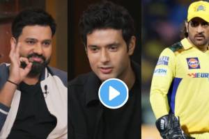 Shivam Dube smart reply on Which Captain you like Rohit Sharma or MS Dhoni