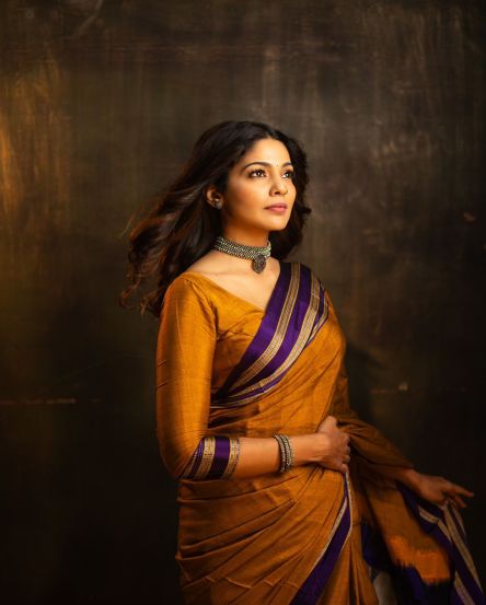 Pooja Sawant Irkal Saree