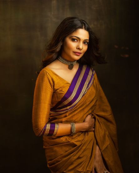 Pooja Sawant Irkal Saree