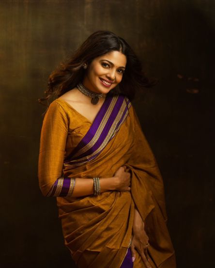 Pooja Sawant Irkal Saree