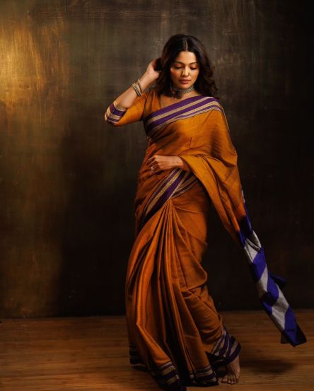 Pooja Sawant Irkal Saree