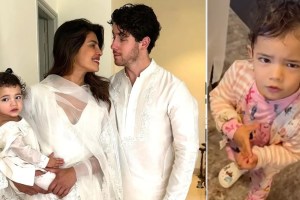 Priyanka Chopra daughter Malti says theek hoon video