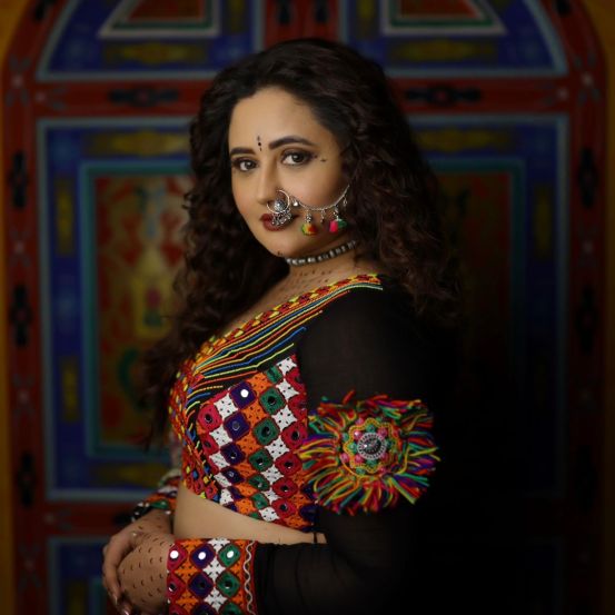 Rashami Desai Garba 2024 Look