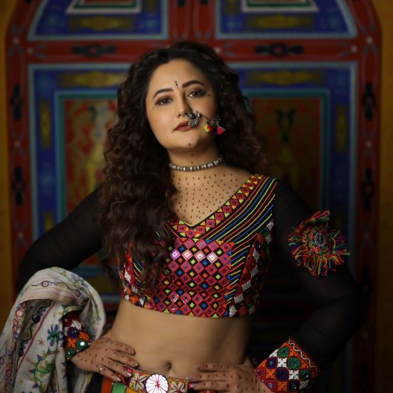 Rashami Desai Garba 2024 Look