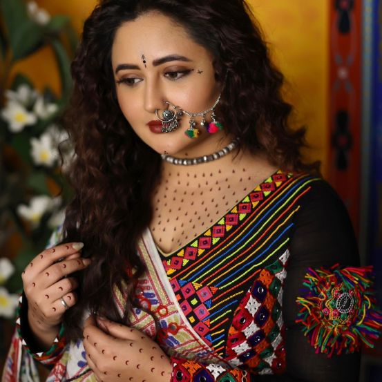 Rashami Desai Garba 2024 Look