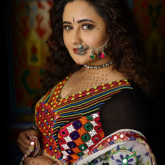 Rashami Desai Garba 2024 Look