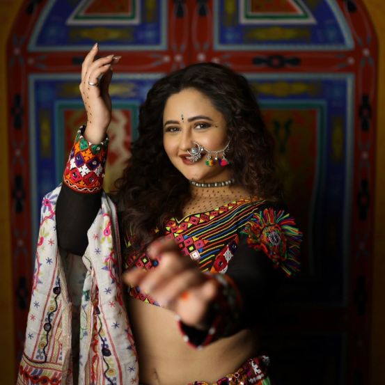 Rashami Desai Garba 2024 Look