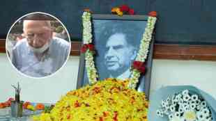 Ratan Tata Brother at His Funeral