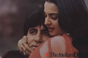 Rekha And Amitabh Bachchan