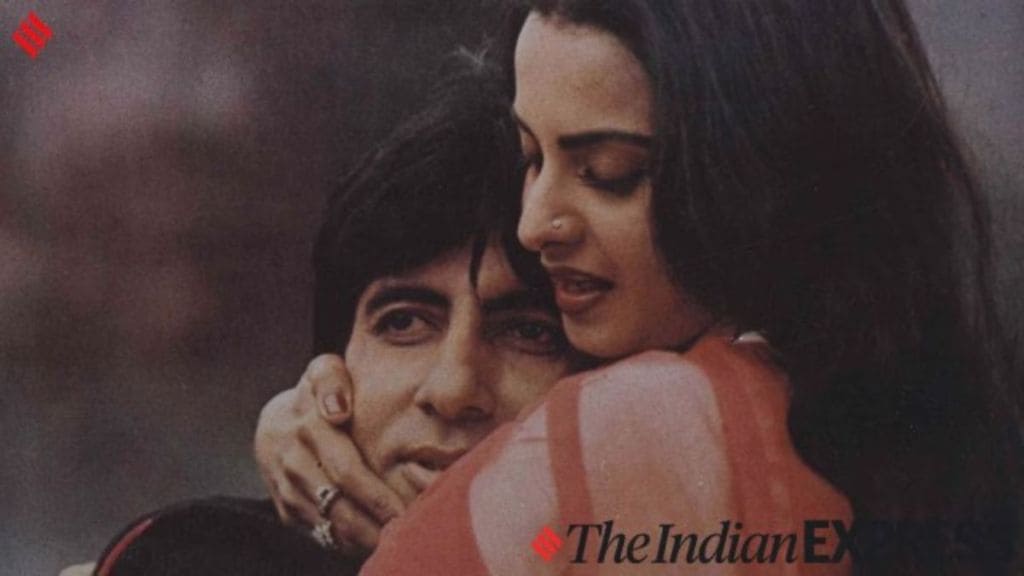 Rekha And Amitabh Bachchan