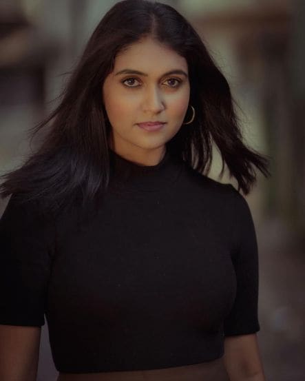 Rinku Rajguru Black Top Skirt Look