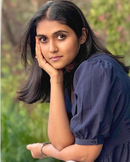 Rinku Rajguru Black Top Skirt Look