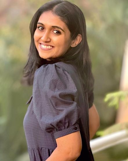 Rinku Rajguru Black Top Skirt Look