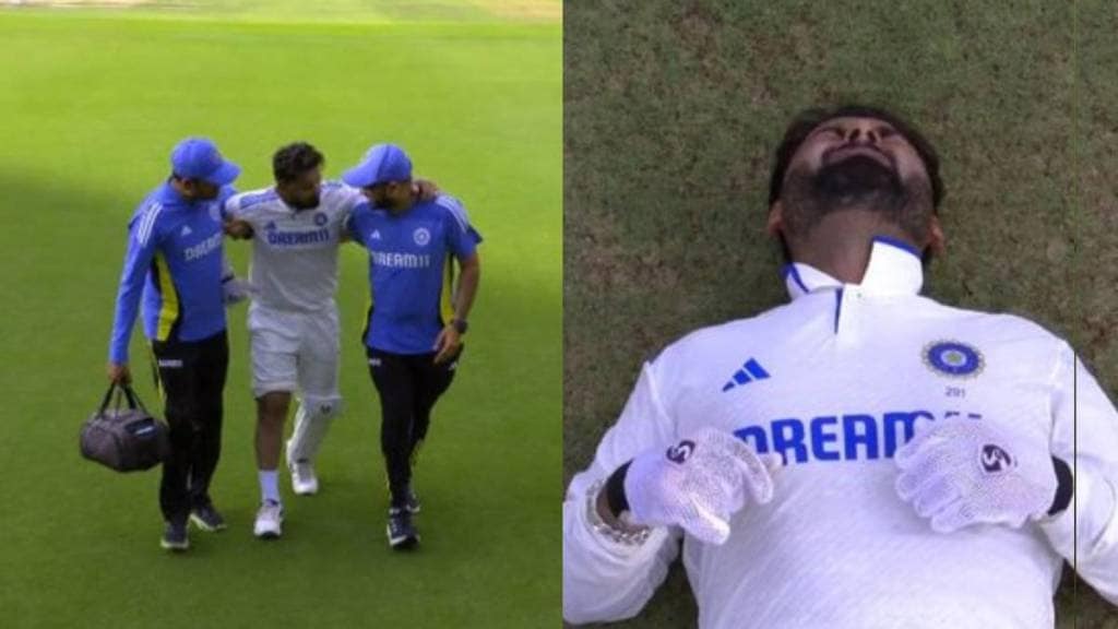 Rishabh Pant Injured and Walk After Ball Hits on Knee Against New Zealand IND vs NZ