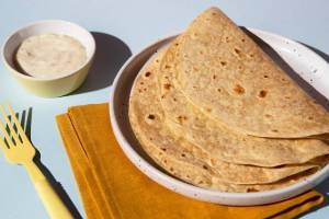 Roti Besan Pakode In marathi