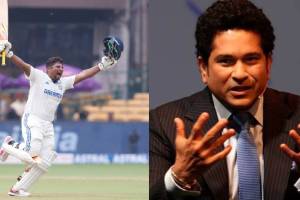 Sachin Tendulkar Statement on Sarfaraz Khan Maiden Test Century IND vs NZ Bengaluru Test