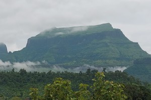 Aerial inspection of Salher fort in Baglan taluka by UNESCO team nashik news