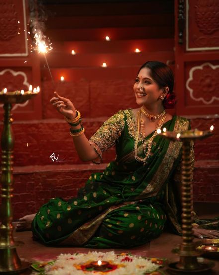 Samruddhi Kelkar Diwali 2024 Photoshoot