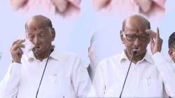 Sharad Pawar : “साहेब डोळ्यात पाणी आणतील म्हणणाऱ्यांनी काल…”, शरद पवारांकडून अजित पवारांची नक्कल; सहा महिन्यांपूर्वीच्या टीकेचा समाचार