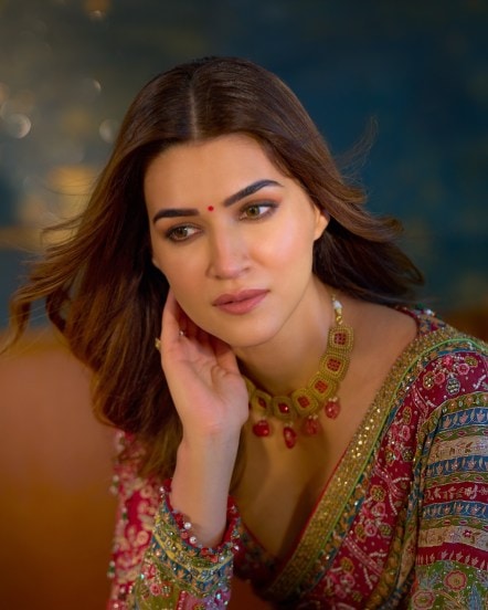 Kriti Sanon saree look 